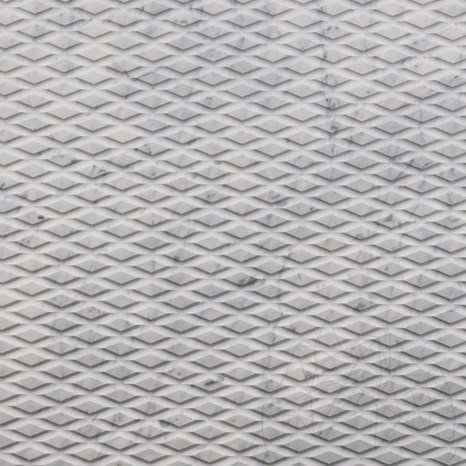 Lastra Marmura Carrara White Rombo Extreme Design 2CM