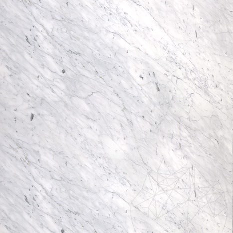 Lastra Marmura Carrara White Stud P Design 2CM