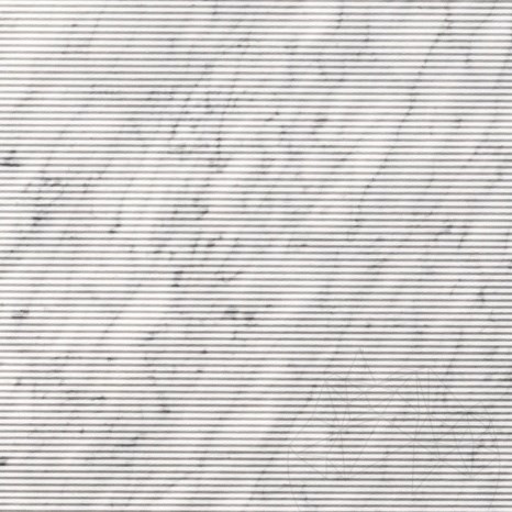 Lastra Marmura Carrara White Zigzag Design 2CM