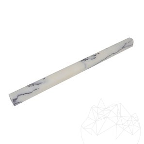 Палочка из мрамора M2 Calacatta Lilac, 2,7 x 2 x 30,7 см