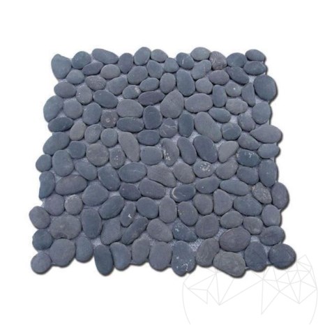 Mozaic Pebbles Black Mat