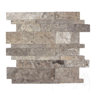 Mozaic Travertin Silver 3D Wall Polisat
