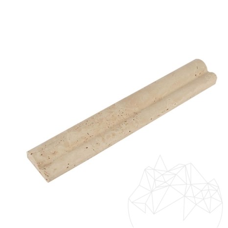 M4 Травертин Классик Ванд, 2 x 5 x 30,5 см