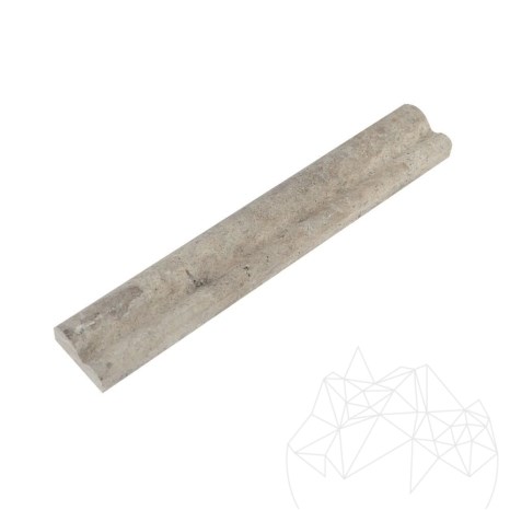 M4 Травертин Серебряный Жезл, 2 x 5 x 30,5 см