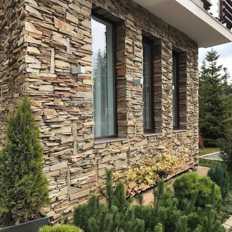 Ardezie Homa 3D Strips | Piatra Decorativa pt. Placari Verticale, Exterior-Interior (10-12/palet)