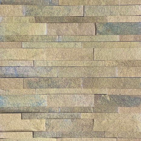 Гибкая панель из песчаника SKIN - песочно-желтый, 60 x 15 см (с 3M на обратной стороне)