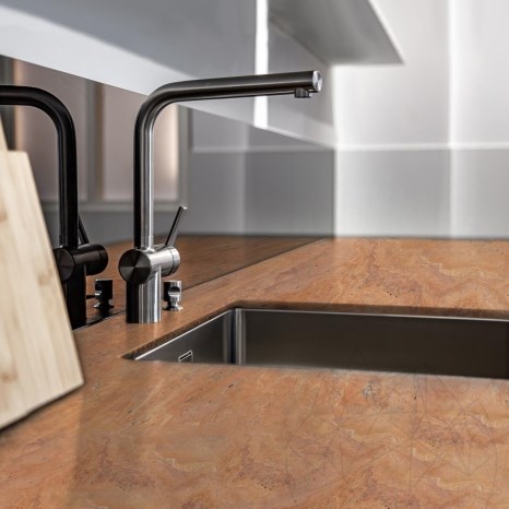 Piese Speciale Travertin Peach Cross Cut Periat, 3 cm - Proiecte Speciale