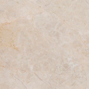 Мраморная ступенька Crema Royal Brushed (1 л Bizot), 120 x 33 x 3 см