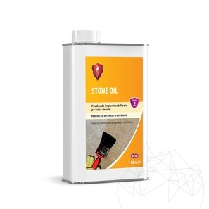 LTP Profesional Stone Oil - Impermeabilizant pe baza de ulei pt. piatra naturala si ceramica, 1 L
