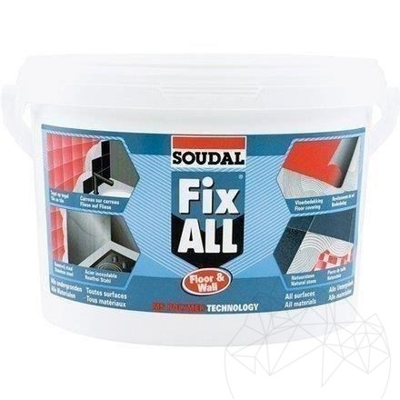 Эластичный клей для сланца - Soudal FIX ALL, 4 кг