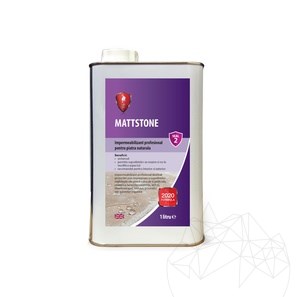 LTP Profesional Mattstone - Impermeabilizant pt. piatra naturala nepolisata, caramida, teracota, beton, 1 L
