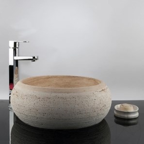 Раковина Matia travertine Classic RS-24, 42 x 15 см