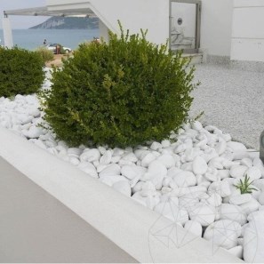 Pebbles Marmura Alba Thassos, 6-10 cm KG