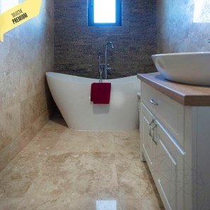 Travertin Classic PREMIUM Cross Cut Polisat 61 x 30.5 x 1.2 cm