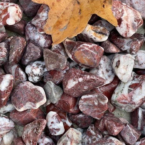 Pebbles Marmura Red Atlas, 1-2 cm Sac 20 KG