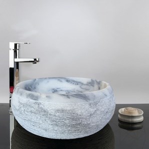 Раковина Matia RS-24 - мрамор Ocean Blue 