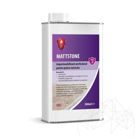 LTP Premium Mattstone, гидроизоляция для неполированных поверхностей из натурального камня, кирпича, терракоты, 500 мл