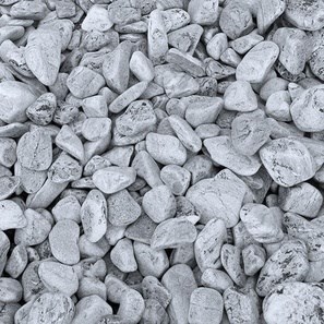 Pebbles Silver, 3-6 cm Sac 20 kg