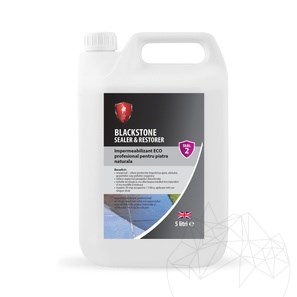 LTP Profesional BLACKSTONE - Impermeabilizant ecologic pt. refacerea placarilor exterioare, pt. piatra naturala,  5 L