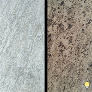 Ardezie Flexibila Translucida SKIN 2mm  - Silver Grey, 240 x 90 cm | Iluminare Ambientala, Interior & Exterior