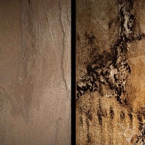 Ardezie Flexibila Translucida SKIN 2mm  - AuBurn, 240 x 90 cm | Iluminare Ambientala, Interior & Exterior