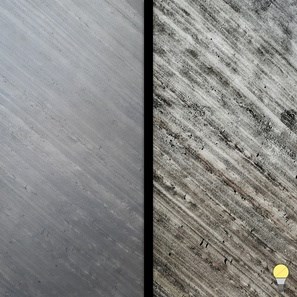 Ardezie Flexibila Translucida SKIN 2mm  - Black Line, 185 x 61 cm | Iluminare Ambientala, Interior & Exterior