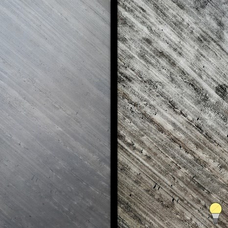 Ardezie Flexibila Translucida SKIN 2mm  - Black Line, 265 x 125 cm | Iluminare Ambientala, Interior & Exterior