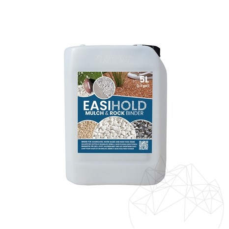 Easihold – Liant pe baza de apa, non-toxic, pentru pietris si scoarta decorativa, 5 L